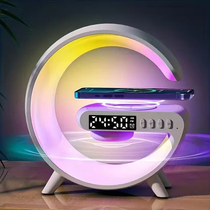 Wireless Charging Station with Ambient Light & Speaker