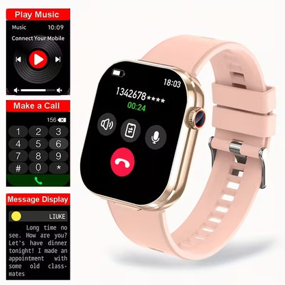 2-in-1 Smartwatch with Built-in Wireless Earbuds