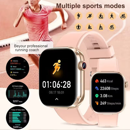 2-in-1 Smartwatch with Built-in Wireless Earbuds