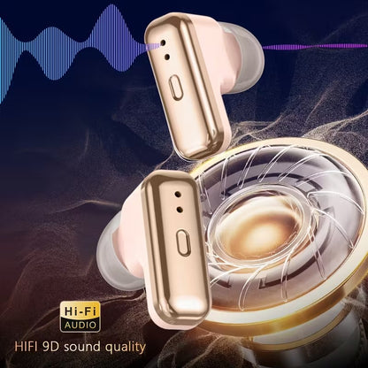 2-in-1 Smartwatch with Built-in Wireless Earbuds